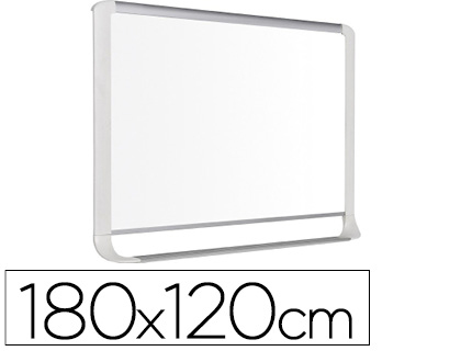 Pizarra blanca Bi-Office 1800x1200mm. acero lacado